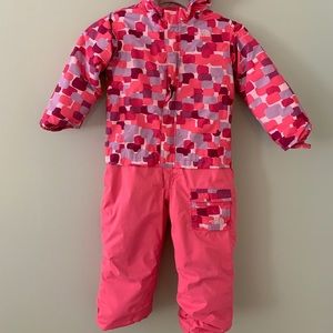 Toddlers The North Face snowsuit